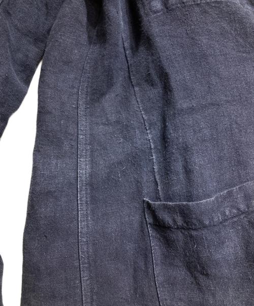 VETRA（ベトラ）VETRA (ベトラ) リネンキャンバスカバーオール/Linen Canvas Coverall ネイビー サイズ:46の古着・服飾アイテム