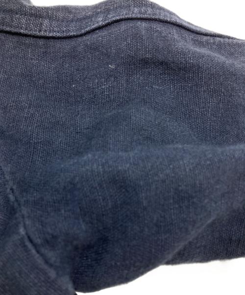 VETRA（ベトラ）VETRA (ベトラ) リネンキャンバスカバーオール/Linen Canvas Coverall ネイビー サイズ:46の古着・服飾アイテム