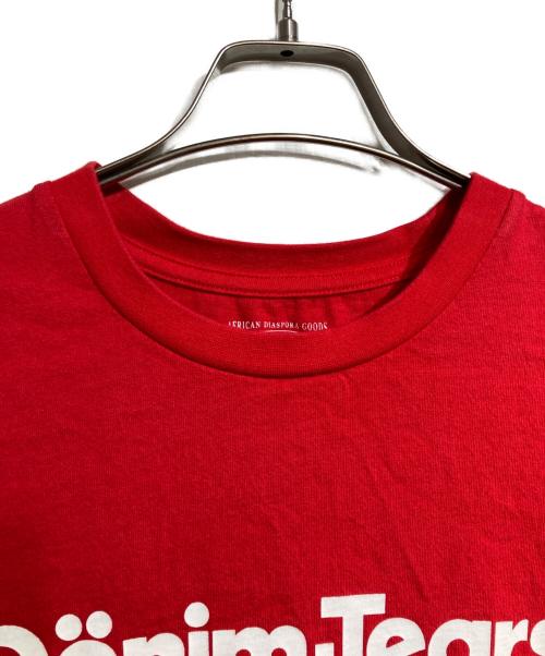 Denim Tears（デニムティアーズ）Denim Tears (デニムティアーズ) プリントTシャツ/printed t-shirt レッド サイズ:Sの古着・服飾アイテム
