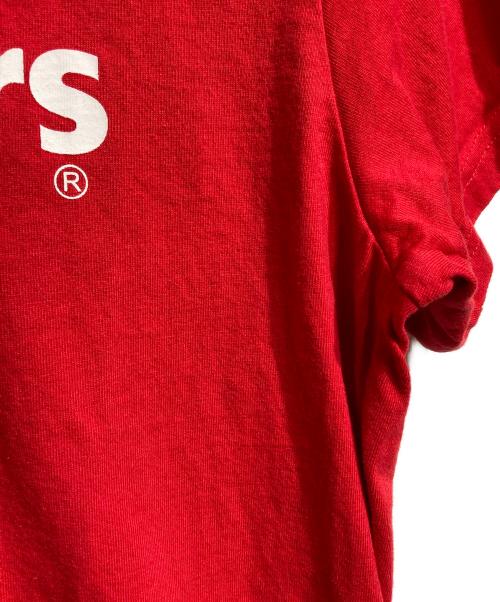 Denim Tears（デニムティアーズ）Denim Tears (デニムティアーズ) プリントTシャツ/printed t-shirt レッド サイズ:Sの古着・服飾アイテム