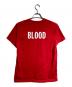 Denim Tears (デニムティアーズ) プリントTシャツ/printed t-shirt レッド サイズ:S：8000円