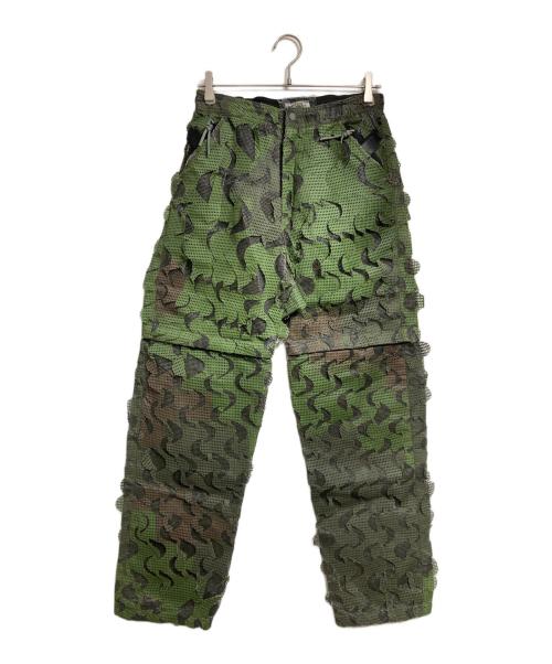 TIRED・TV（タイアード・ティーヴィー）TIRED・TV (タイアード・ティーヴィー) HIDE&SEEK CONVERTIBLE OVERPANT DESERT CAMO/ハイドアンドシーク・コンバーチブル・オーバーパンツ（デザートカモ柄） グリーン サイズ:Sの古着・服飾アイテム