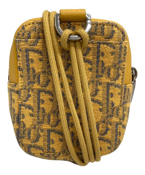 Dior（ディオール）DIOR (ディオール) バーティカル NANOポーチ/Vertical Nano Pouch イエローの古着・服飾アイテム