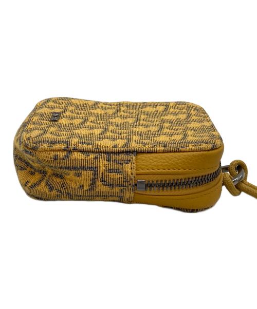 Dior（ディオール）DIOR (ディオール) バーティカル NANOポーチ/Vertical Nano Pouch イエローの古着・服飾アイテム