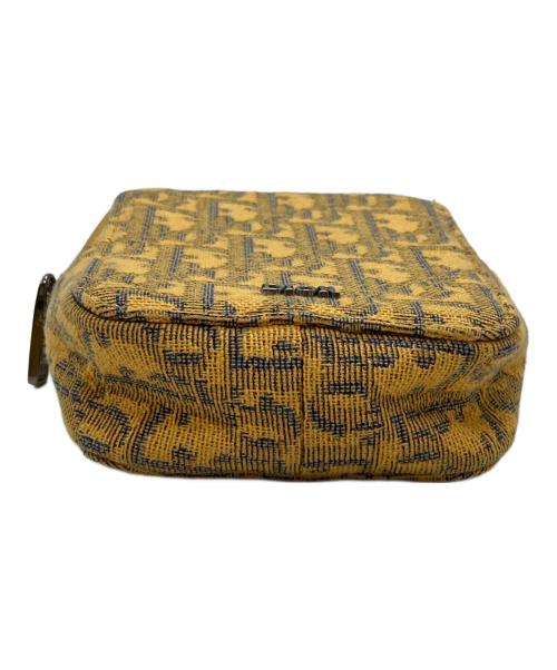 Dior（ディオール）DIOR (ディオール) バーティカル NANOポーチ/Vertical Nano Pouch イエローの古着・服飾アイテム