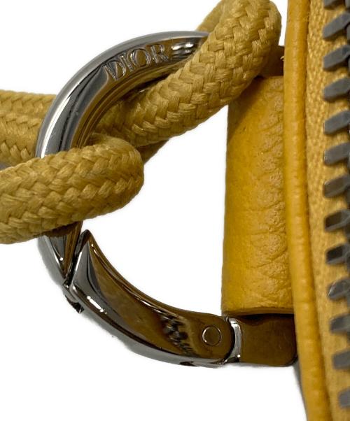 Dior（ディオール）DIOR (ディオール) バーティカル NANOポーチ/Vertical Nano Pouch イエローの古着・服飾アイテム