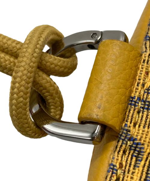 Dior（ディオール）DIOR (ディオール) バーティカル NANOポーチ/Vertical Nano Pouch イエローの古着・服飾アイテム