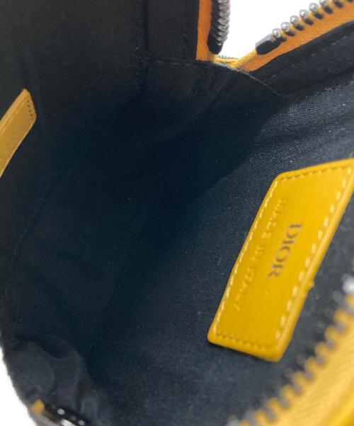 Dior（ディオール）DIOR (ディオール) バーティカル NANOポーチ/Vertical Nano Pouch イエローの古着・服飾アイテム
