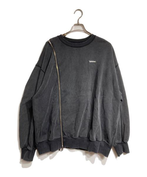 PRANK PROJECT（プランクプロジェクト）PRANK PROJECT (プランクプロジェクト) Oversized Zipper Sweatshirt/オーバーサイズ ジップアップ スウェット グレー サイズ:Freeの古着・服飾アイテム