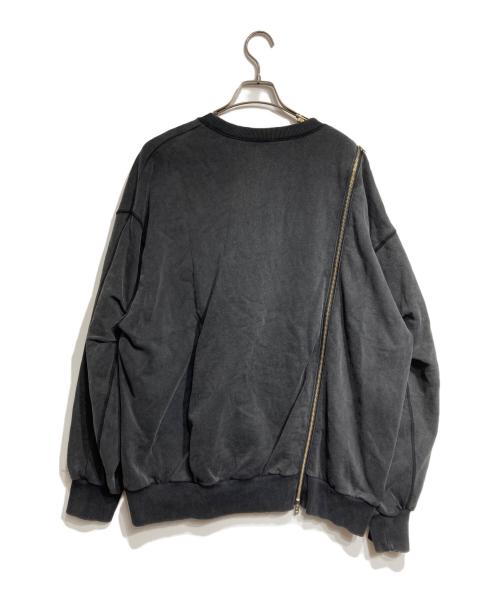 PRANK PROJECT（プランクプロジェクト）PRANK PROJECT (プランクプロジェクト) Oversized Zipper Sweatshirt/オーバーサイズ ジップアップ スウェット グレー サイズ:Freeの古着・服飾アイテム