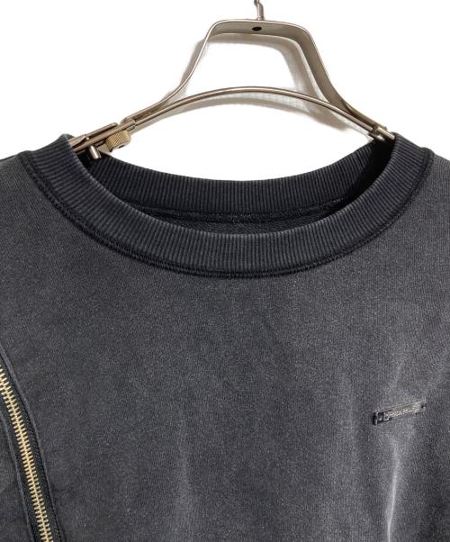 PRANK PROJECT（プランクプロジェクト）PRANK PROJECT (プランクプロジェクト) Oversized Zipper Sweatshirt/オーバーサイズ ジップアップ スウェット グレー サイズ:Freeの古着・服飾アイテム