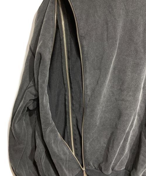 PRANK PROJECT（プランクプロジェクト）PRANK PROJECT (プランクプロジェクト) Oversized Zipper Sweatshirt/オーバーサイズ ジップアップ スウェット グレー サイズ:Freeの古着・服飾アイテム