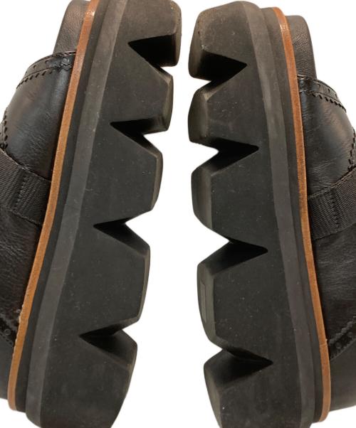 sacai（サカイ）sacai (サカイ) Wingtip Sandals/ウィングチップ・サンダル ブラック サイズ:23.5cmの古着・服飾アイテム