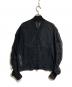 SPORT MAX (スポーツマックス) シアーギャザーブルゾン/Sheer Gathered Blouson ブラック サイズ:38：14000円