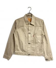 SUGAR CANE（シュガーケーン）の古着「1stタイプトラッカージャケット/Trucker Jacket」｜ベージュ