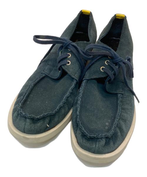 COMME des GARCONS HOMME（コムデギャルソン オム）COMME des GARCONS HOMME (コムデギャルソン オム) モカシンシューズ/Moccasins ブルー サイズ:25.5cmの古着・服飾アイテム