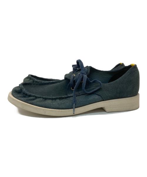 COMME des GARCONS HOMME（コムデギャルソン オム）COMME des GARCONS HOMME (コムデギャルソン オム) モカシンシューズ/Moccasins ブルー サイズ:25.5cmの古着・服飾アイテム