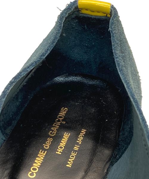 COMME des GARCONS HOMME（コムデギャルソン オム）COMME des GARCONS HOMME (コムデギャルソン オム) モカシンシューズ/Moccasins ブルー サイズ:25.5cmの古着・服飾アイテム