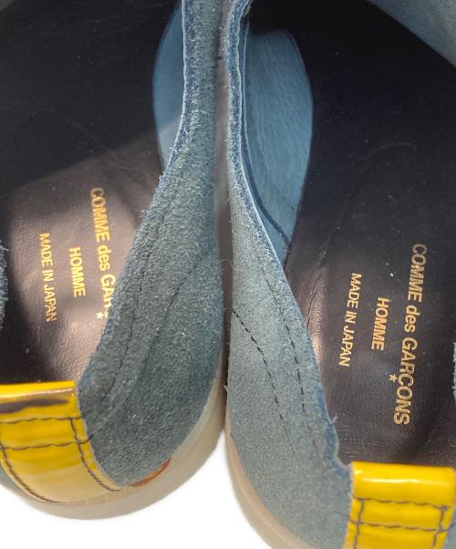 COMME des GARCONS HOMME（コムデギャルソン オム）COMME des GARCONS HOMME (コムデギャルソン オム) モカシンシューズ/Moccasins ブルー サイズ:25.5cmの古着・服飾アイテム