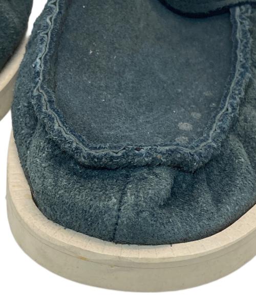 COMME des GARCONS HOMME（コムデギャルソン オム）COMME des GARCONS HOMME (コムデギャルソン オム) モカシンシューズ/Moccasins ブルー サイズ:25.5cmの古着・服飾アイテム