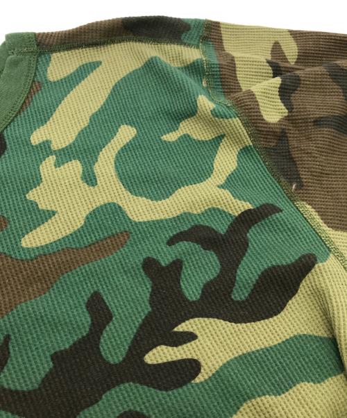 Hanes（ヘインズ）Hanes (ヘインズ) Supreme (シュプリーム) サーマルカットソー オリーブ サイズ:XLの古着・服飾アイテム