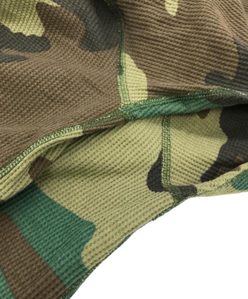 Hanes（ヘインズ）Hanes (ヘインズ) Supreme (シュプリーム) サーマルカットソー オリーブ サイズ:XLの古着・服飾アイテム