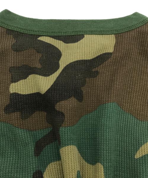 Hanes（ヘインズ）Hanes (ヘインズ) Supreme (シュプリーム) サーマルカットソー オリーブ サイズ:XLの古着・服飾アイテム