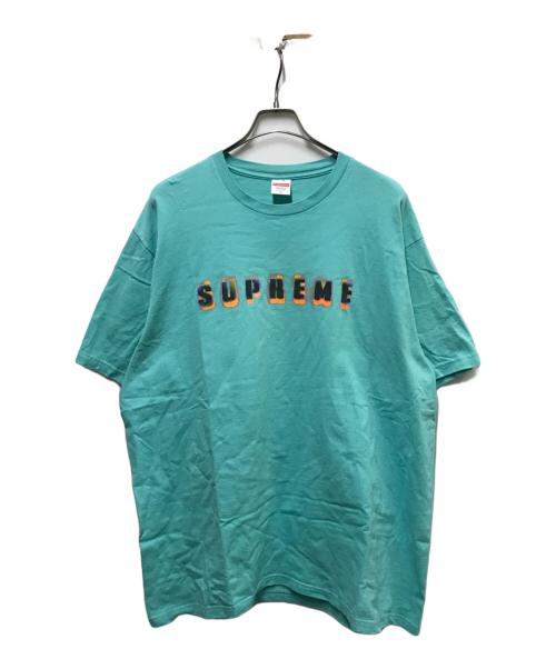 SUPREME（シュプリーム）Supreme (シュプリーム) stencil tee ミント サイズ:SIZE XLの古着・服飾アイテム