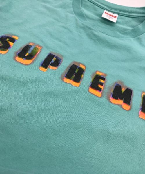 SUPREME（シュプリーム）Supreme (シュプリーム) stencil tee ミント サイズ:SIZE XLの古着・服飾アイテム