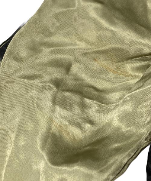 花旅楽団（ハナタビガクダン）花旅楽団 (ハナタビガクダン) スカジャン/ Sukajan ブラック サイズ:Ｌの古着・服飾アイテム