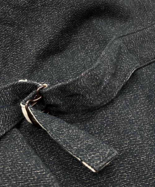 ORGUEIL（オルゲイユ）ORGUEIL (オルゲイユ) ブラックシャンブレーベスト/Black chambray vest グレー サイズ:40の古着・服飾アイテム