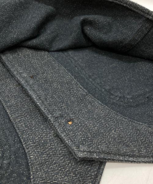 ORGUEIL（オルゲイユ）ORGUEIL (オルゲイユ) ブラックシャンブレーベスト/Black chambray vest グレー サイズ:40の古着・服飾アイテム