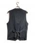 ORGUEIL (オルゲイユ) ブラックシャンブレーベスト/Black chambray vest グレー サイズ:40：8000円
