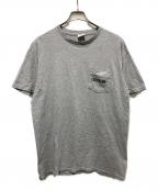 SUPREME×INDEPENDENTシュプリーム×インディペンデント）の古着「Pocket Tee」｜グレー
