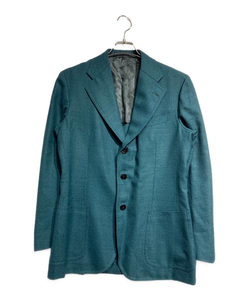 Luca Grassia（ルカ グラッシア）Luca Grassia (ルカ グラッシア) サマーウール3Bテーラードジャケット/Tailored Jacket グリーン サイズ:46の古着・服飾アイテム
