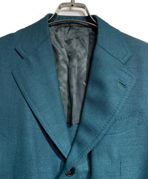 Luca Grassia（ルカ グラッシア）Luca Grassia (ルカ グラッシア) サマーウール3Bテーラードジャケット/Tailored Jacket グリーン サイズ:46の古着・服飾アイテム