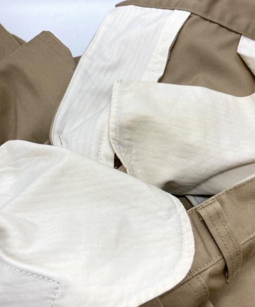 JUNYA WATANABE COMME des GARCONS（(ジュンヤワタナベ コムデギャルソン）JUNYA WATANABE COMME des GARCONS ((ジュンヤワタナベ コムデギャルソン) クロップドチノパンツ/Cropped Chino Pants ブラウン サイズ:Sの古着・服飾アイテム