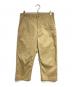 JUNYA WATANABE COMME des GARCONS（(ジュンヤワタナベ コムデギャルソン）の古着「クロップドチノパンツ/Cropped Chino Pants」｜ブラウン