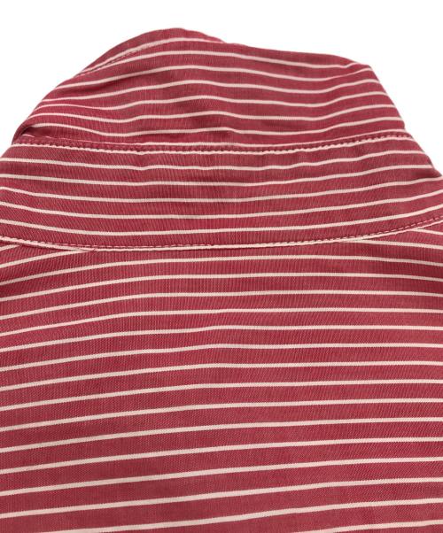 SUPREME（シュプリーム）Supreme (シュプリーム) ストライプシャツ レッド サイズ:SIZE Mの古着・服飾アイテム