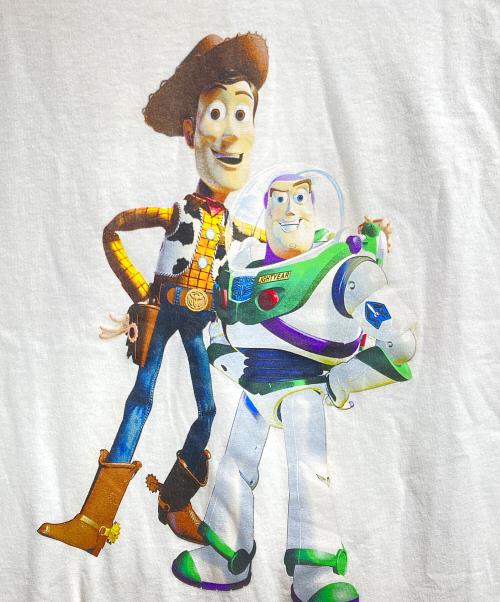 Murina（ムリナ）Murina (ムリナ) TOY STORY Tee/トイストーリー ホワイト サイズ:Lの古着・服飾アイテム