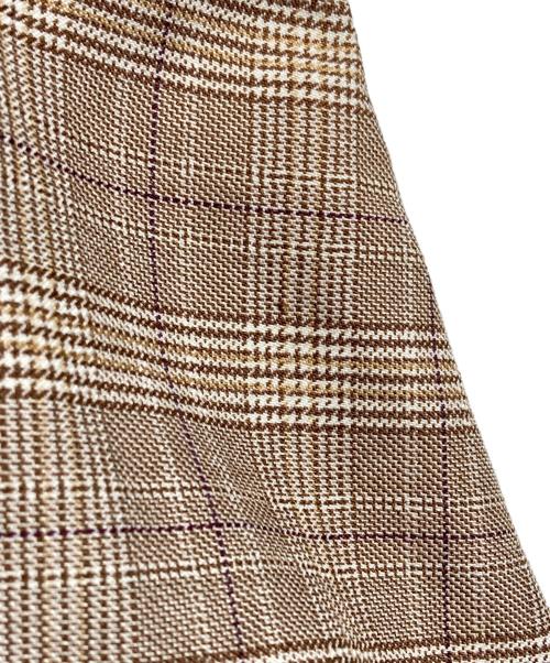 LIZ LISA（リズリサ）LIZ LISA (リズリサ) グレンチェックワンピース/Glen check dress ブラウンの古着・服飾アイテム
