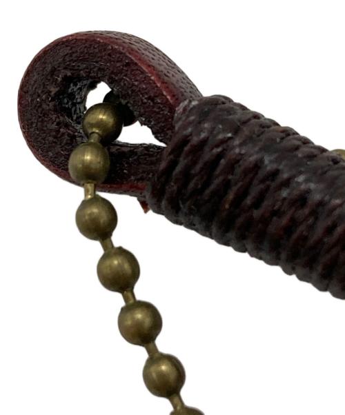 ROOSTER KING（ルースターキング）ROOSTER KING (ルースターキング) レザーフェザーネックレス/Leather Feather Necklace レッドの古着・服飾アイテム