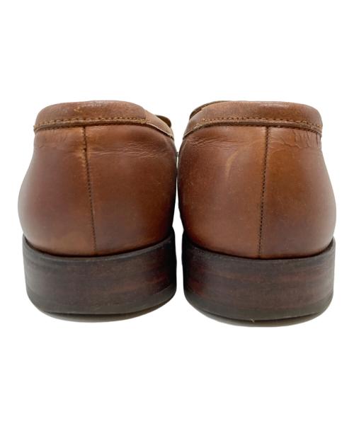 PARABOOT（パラブーツ）PARABOOT (パラブーツ) MAURO VOLPONI (マウロ ヴォルポー二) コインローファー/Coin Loafer ブラウン サイズ:6 1/2の古着・服飾アイテム