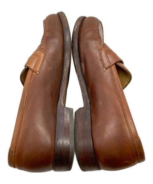 PARABOOT（パラブーツ）PARABOOT (パラブーツ) MAURO VOLPONI (マウロ ヴォルポー二) コインローファー/Coin Loafer ブラウン サイズ:6 1/2の古着・服飾アイテム