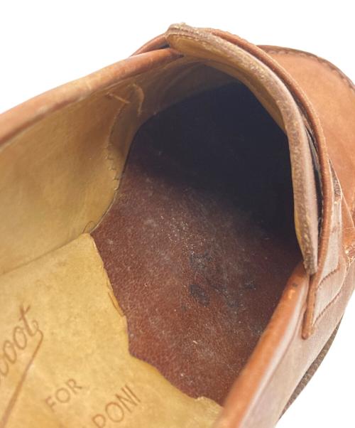 PARABOOT（パラブーツ）PARABOOT (パラブーツ) MAURO VOLPONI (マウロ ヴォルポー二) コインローファー/Coin Loafer ブラウン サイズ:6 1/2の古着・服飾アイテム