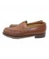 PARABOOT (パラブーツ) MAURO VOLPONI (マウロ ヴォルポー二) コインローファー/Coin Loafer ブラウン サイズ:6 1/2：12000円