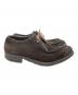 中古・古着 PRADA (プラダ) スウェードＵチップシューズ/Suede split-toe derby shoes ブラウン サイズ:6：15000円