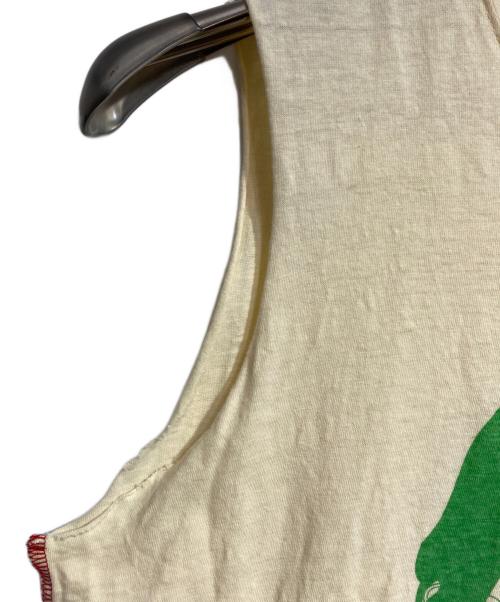 UNDERCOVER（アンダーカバー）UNDERCOVER (アンダーカバー) フェイスプリントノースリーブTシャツ/Face print sleeveless T-shirt や Face graphic muscle tee  ベージュ サイズ:Sの古着・服飾アイテム