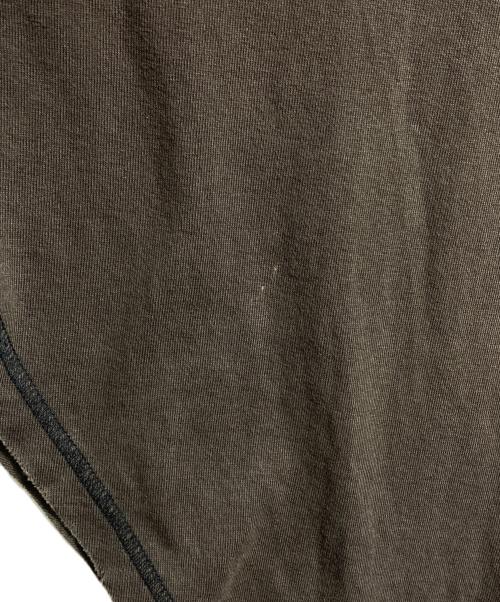 NUMBER (N)INE（ナンバーナイン）NUMBER (N)INE (ナンバーナイン) ダメージ加工アシンメトリーカットソー/Distressed asymmetric top や Ripped asymmetrical cut-and-sewn ブラウン サイズ:2の古着・服飾アイテム