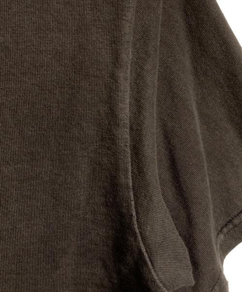 NUMBER (N)INE（ナンバーナイン）NUMBER (N)INE (ナンバーナイン) ダメージ加工アシンメトリーカットソー/Distressed asymmetric top や Ripped asymmetrical cut-and-sewn ブラウン サイズ:2の古着・服飾アイテム